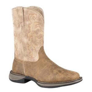 Roper Men's Wilder Ii Vintage Performance Leather Western Boot Broad Square Toe